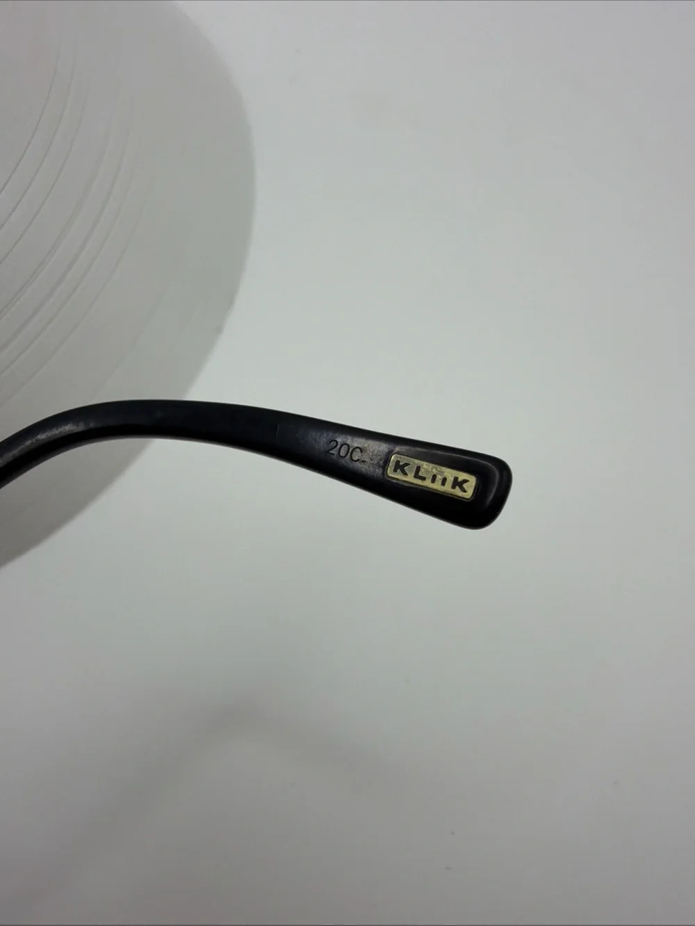 KLIIK 673 M203 45[]18 135 Gray Square Eyeglasses Frame Only Denmark With Case